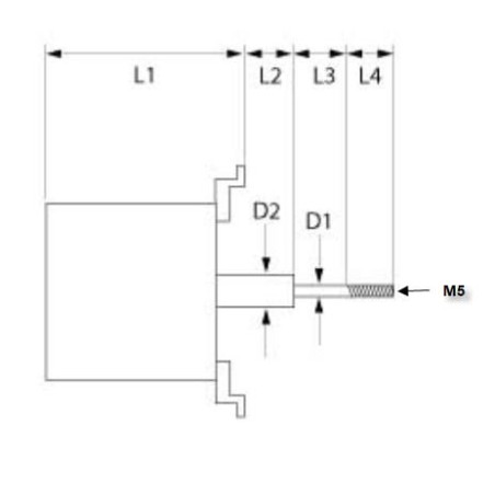 fan motor 230V 50Hz 0.75A 2500rpm CW-CCW YXD-8A