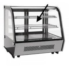 Cristal Curvo Vitrine RTW-120L 1.1.E.E2.01.50