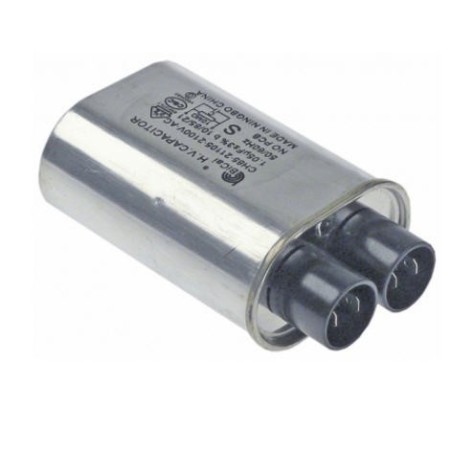 condensateur haute tension pour micro-ondes 1,05µF type CH85-21105 2100V 50/60Hz double 365158