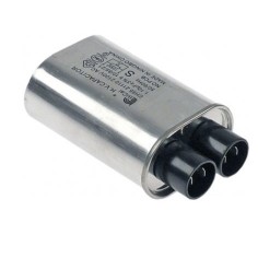 condensador de alta tensión para microondas 1,1µF tipo CH85-21110 2100V 50/60Hz doble  365184