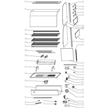 Lampe LED à angle droit Rotor 1.1.A.A1.03.35 23 LED RTR-120L Partie 34