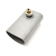 Chambre de Pressostat Lave-vaisselle Marchef MRC-BYM M10 L 86mm L 55mm H 40mm Joint Torique Écrou M10 Acier Inox