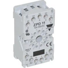 Zócalo Relé Ozti 6231.00023.14 ZPD-11 10A 300VAC OBK1500 Carlo Gavazzi