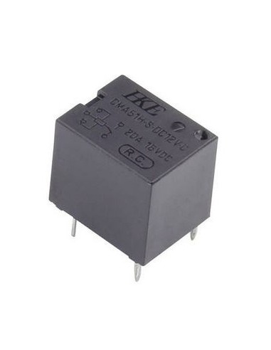 Relé HKE para circuito impreso CMA51H-S-DC12V-A 20a 16VDC