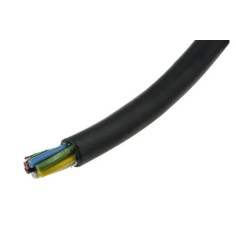 Cable PVC célula de carga  apantallado 6 hilos 0.25 mm²  Ø 6 mm