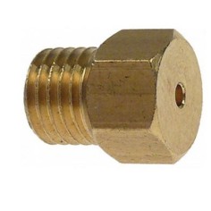 bico Injetor de gás rosca M6x0,75 EC 7 furo ø 1,3mm