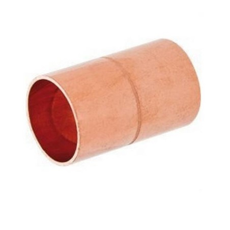 Copper coupling 3/8" female-female L16mm 694760