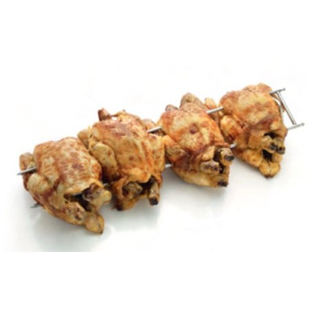 Brocheta Acero Inoxidable espada Asador de Pollos GV-16 14080013 L515mm 80mm S0205133