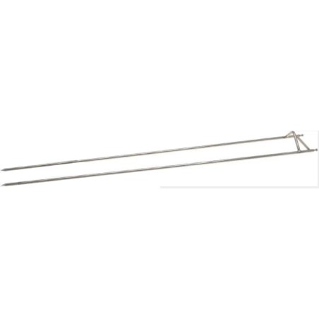 Brochette Acier Inoxydable épée Rôtisseur de Poulet GV-16 14080013 L515mm 80mm S0205133