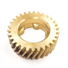 Engrenagem Bronze 30 Dentes Parafusos 10mm Cortadora Boston