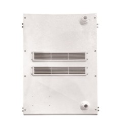 Évaporateur Ventilé Horizontal double flux EDL450 450W 76x408x600mm Résistance 2x350W