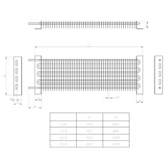 Flat Evaporator Copper Tubes
