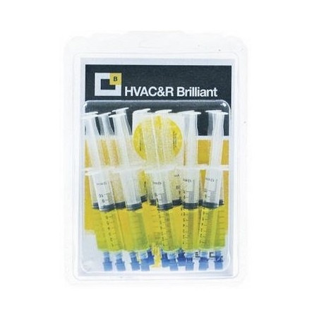 detector de fugas UV para fugas de refrigerante 12x7,5ml para polyester 801326