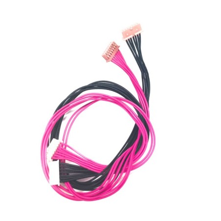 Cabos 7V Impressora balança Dibal Vermelho Preto WI417A25 WI416A25