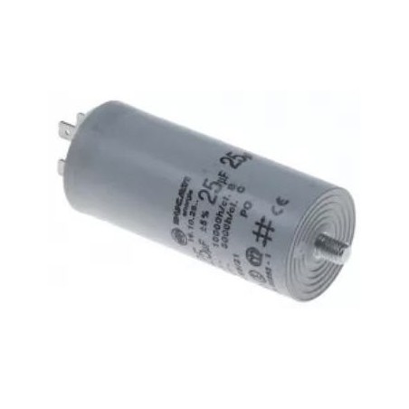 Condensador capacidad 25µF 450V tolerancia 5% FIS 365105
