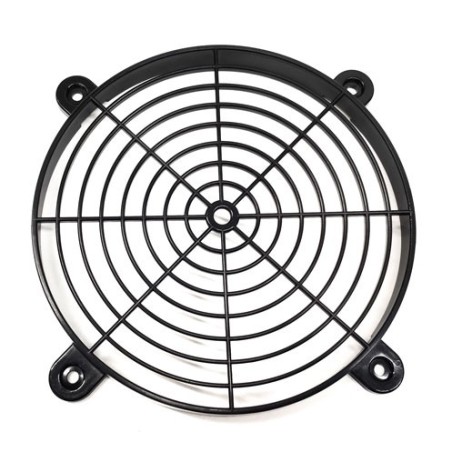 Grille de ventilateur noire verticale refroidie AMR Ø 176mm