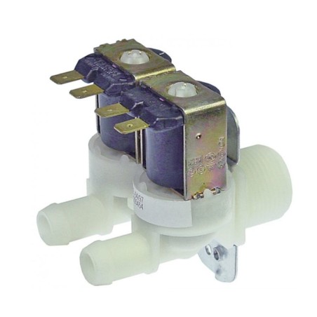 válvula magnética dupla reto 230VAC entrada 3/4" saída 14mm DN10 TP 373022 373022