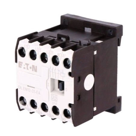 contacteur de puissance AC1 20A 230VAC (AC3/400V) 10,5A/5,2kW Ozti 6230.00014.14 DILEM-12-01-EA