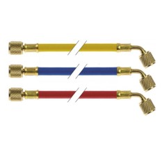 tubo flexível jogo 3 peças L 1500mm R410a azul/amarelo/vermelho emenda 1: 5/16" SAE