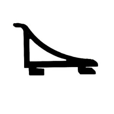 Black Clip For Grills Cabinets CS-360B LGS-400W LGD-1100S