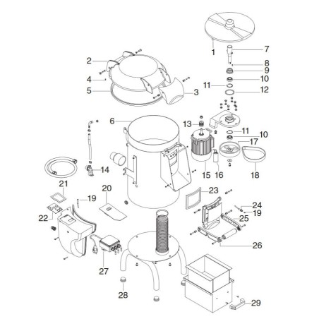 Rough Cover Sandpaper Fagor Edenox Potato Peeler PPS-10-M E PPS-10-T E 12089555 K016C21029