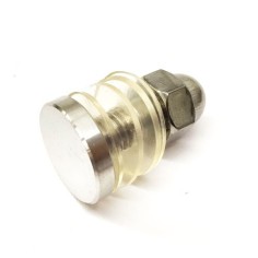 Stainless steel screw Glass union display VRX