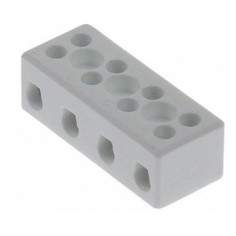 porcelain connector 4 poles 10mm² 550414