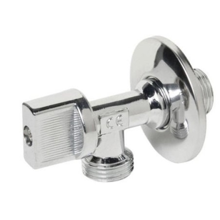 Válvula de fechamento em ângulo 1/2" - 1/2"