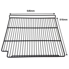 Grille de barbecue 545x515mm gauche 18XL-2 18XL-3