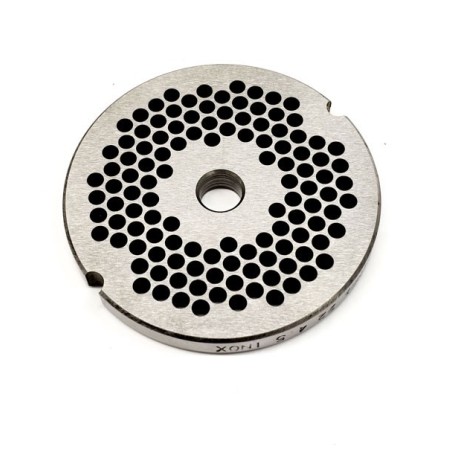 Placa Picadora de carne 22 Furação 4,5mm 2 Entalhes Inoxidável Enterprise