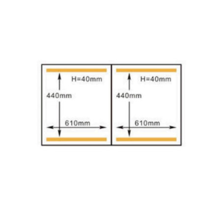 Envasadora campana basculante HVC-610S/2A