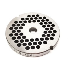 Placa Picadora 22 Taladro 6mm  Inoxidable Enterprise 2 muescas