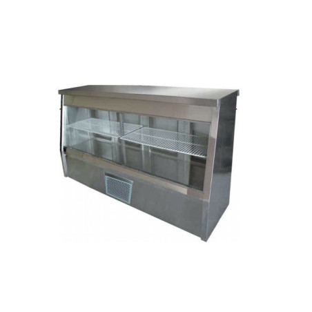 Vitrine fermée en acier inoxydable VC-2500