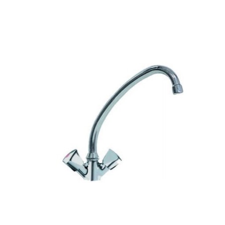 Grifo sobremesa 2 aguas pomos