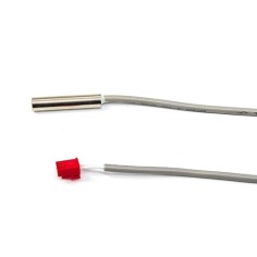 NTC temperature sensor with 3500mm cable length, red connector, gray cable JUCHUANG JC-820E