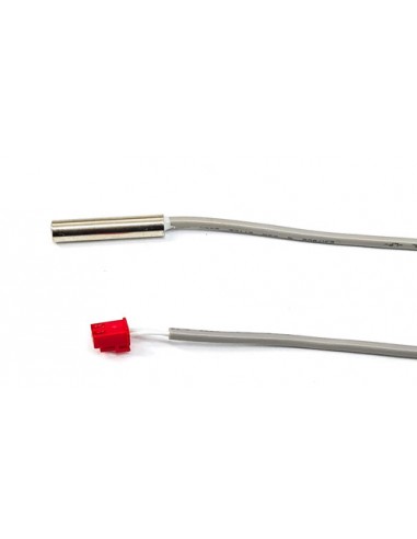 Sensor de temperatura NTC  longitud de cable 3500mm conector rojo cable gris JUCHUANG JC-820E