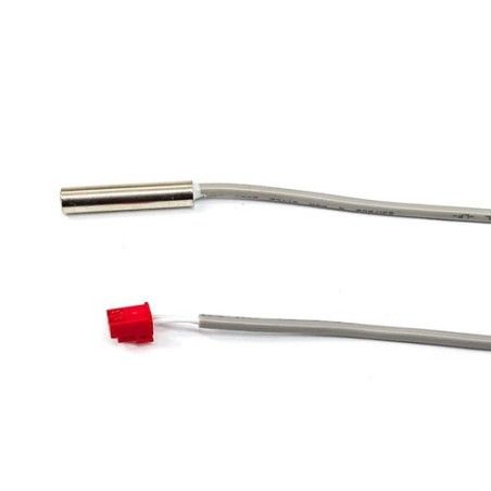 Capteur de température NTC longueur de câble 3500 mm connecteur rouge câble gris JUCHUANG JC-820E