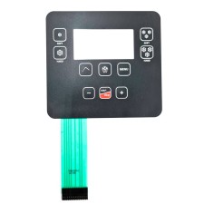 Teclado de membrana Abatidor de temperatura Edenox 12067969 19046865 BC-03-11 Eutron