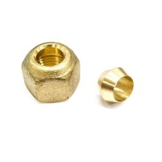 M16x1.5 coupling nut with cutting ring for 10mm Turhan gas tube