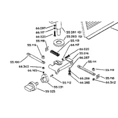 Slicer Regulator Lever ELEK 55031