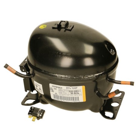 Refrigerant compressor R600a EMYe 70CLP EMBRACO 220V 50-60Hz LBP 1/4HP 605141