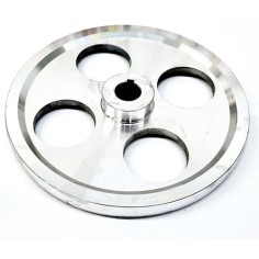Polia Motor alumínio serra de ossos BR-074 Ø210mm Eixo Ø21mm W16mm