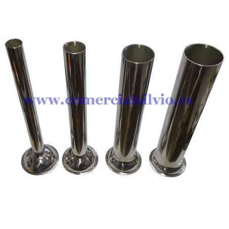 Kit Embudos Acero Inox Embutidora manual 16-22-31-38mm