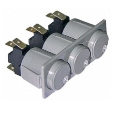 comutadores combinados 28,5x77,5mm Elframo, Komel 16036 345180