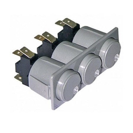 comutadores combinados 28,5x77,5mm Elframo, Komel 16036 345180