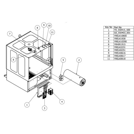 Pressure Switch ø 58mm 95/70mbar Dishwasher Marchef LBU YRELK0560 37650058 160018275 WZ-50 WZ-100