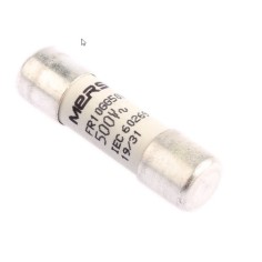 Fuse size ø10x38mm 6A nominal 500V type Gg fast EU 1 pcs RO15 RT18 RT14