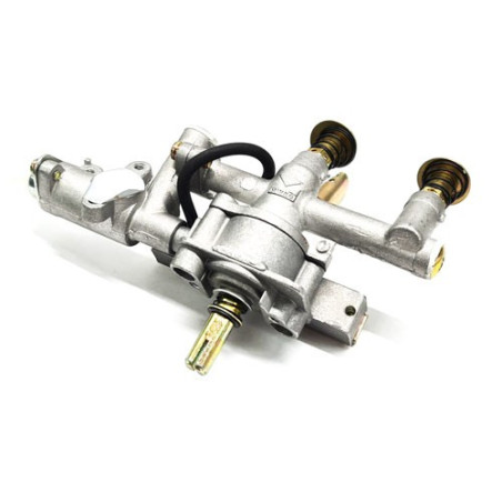 Grifo doble Cocinas SRB MINKO MK2012 Inyectores Gas GLP taladro 0,40 - 0-90