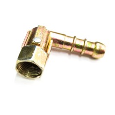 Boquilla Racord  cocina SRB  acodada Salida Ø 10mm gas butano propano M12 Paso 1