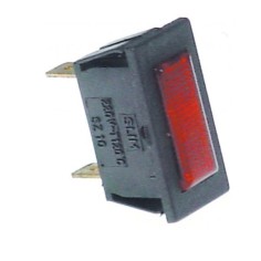 indicator lamp mounting measurement 27.4x12.4mm 230V red 346547 009457